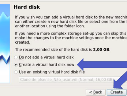 Hard Disk Android no VirtualBox