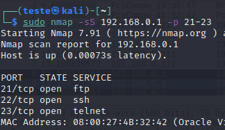 nmap list