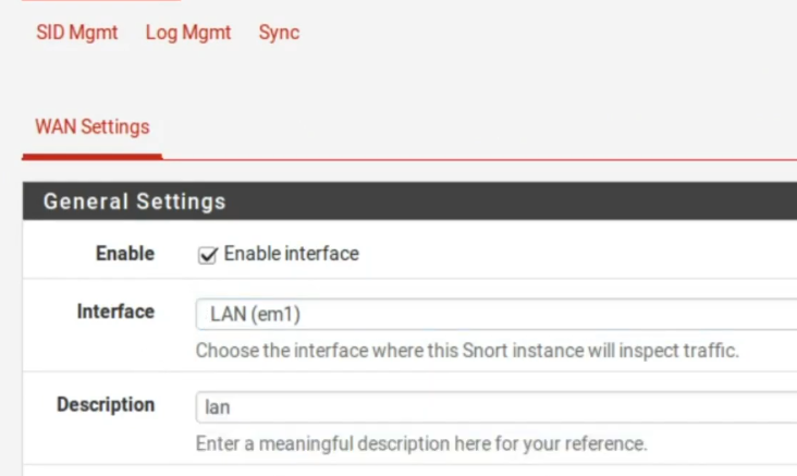 LAN interface