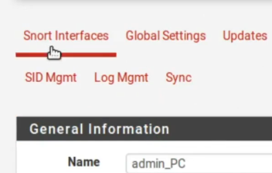 Snort interfaces