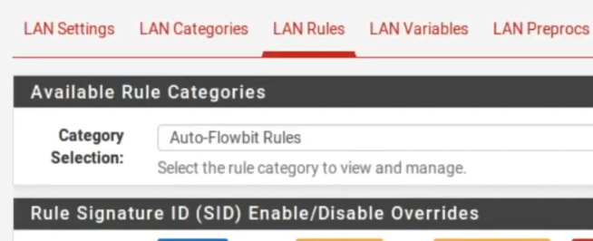 LAN RULES