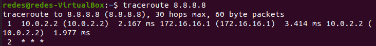 Testing loadbalance with traceroute command