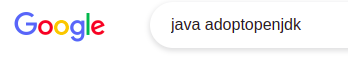 search adoptOpenJDK