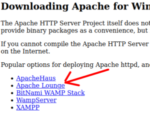 Instalar APACHE em WINDOWS » Simplificando Redes